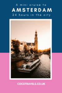 Amsterdam mini cruise pin