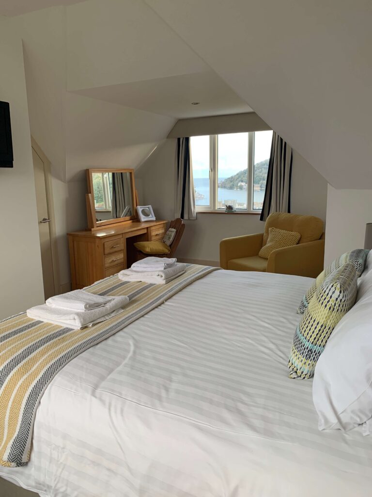 Double bedroom at Lauriston House