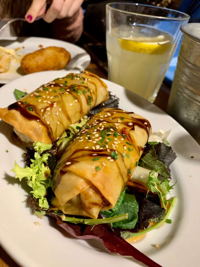 Tapas pastry dish
