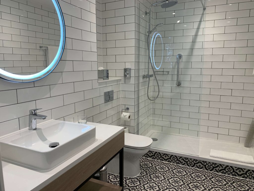 Bathroom at Horwood House Hotel