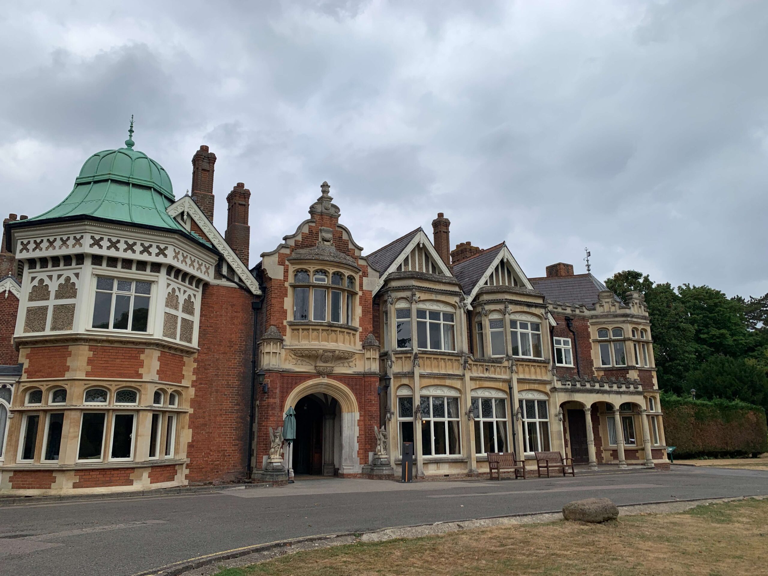 The manor house at Bletchley Park