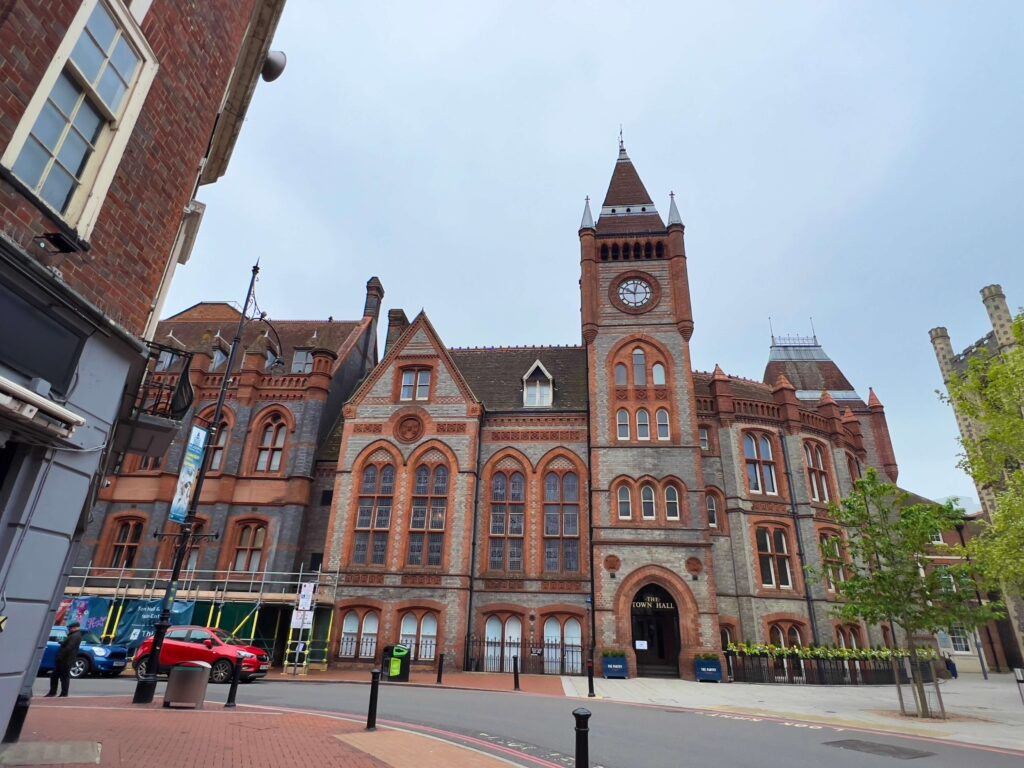 Reading Town Hall.