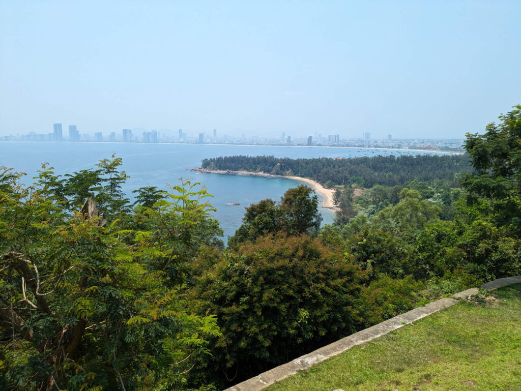 A view over the bay at Da Nang.