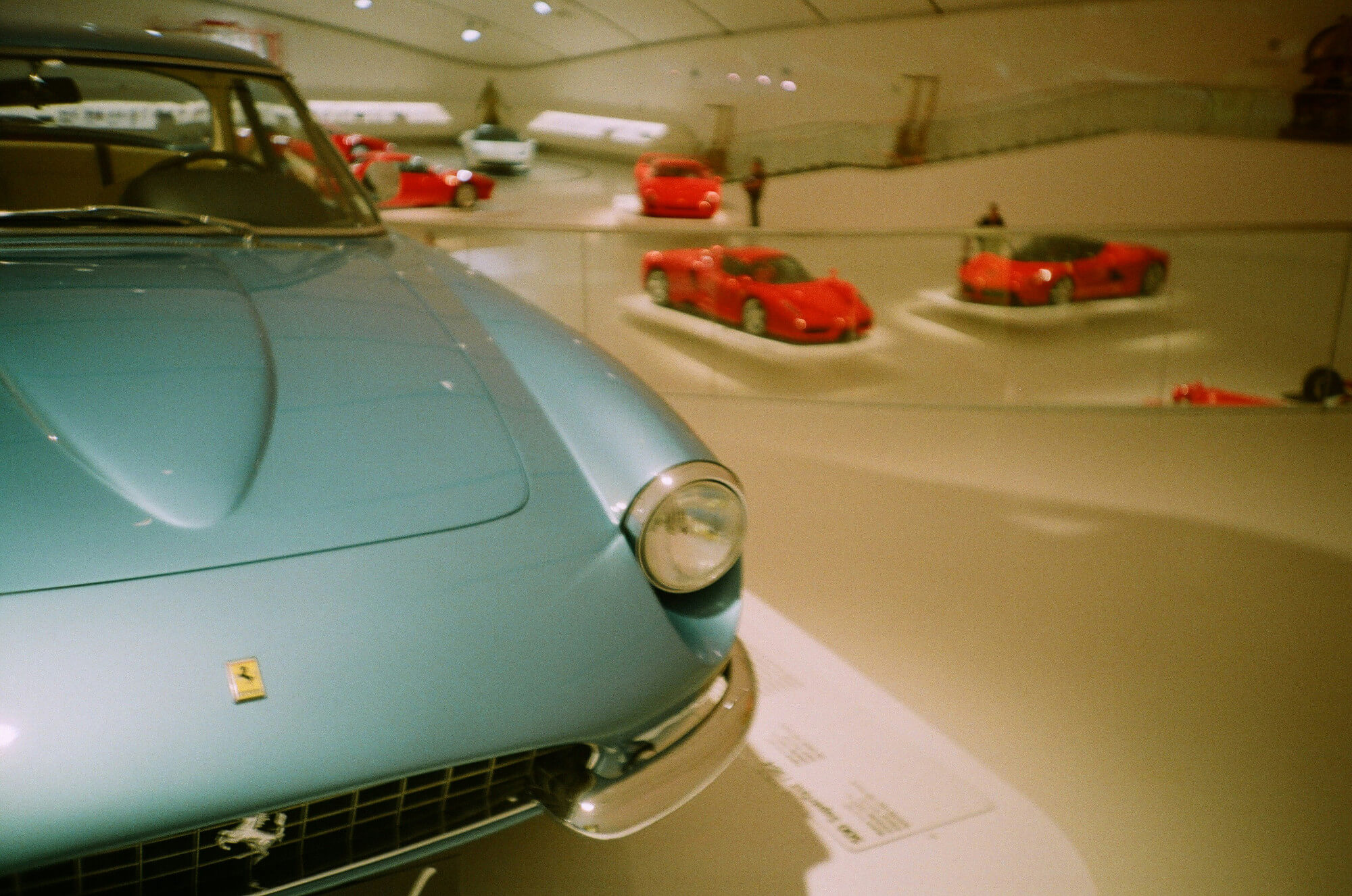 The Ferrari Museum in Modena, Italy.
