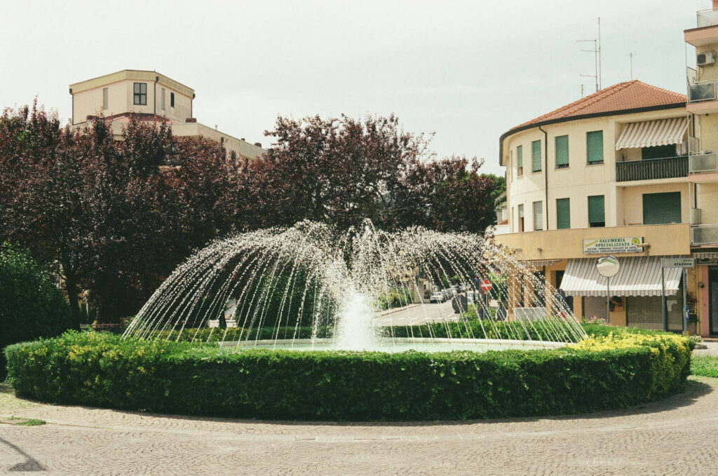 A fountain in Padua, Italy.