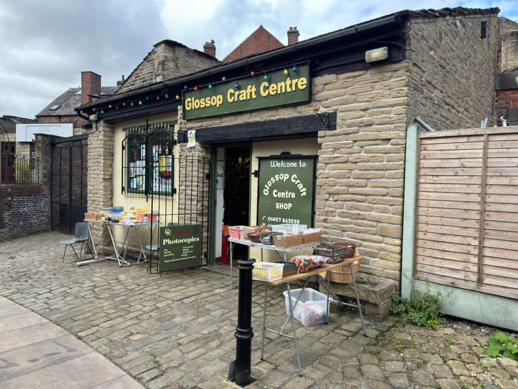 Glossop Craft Centre.