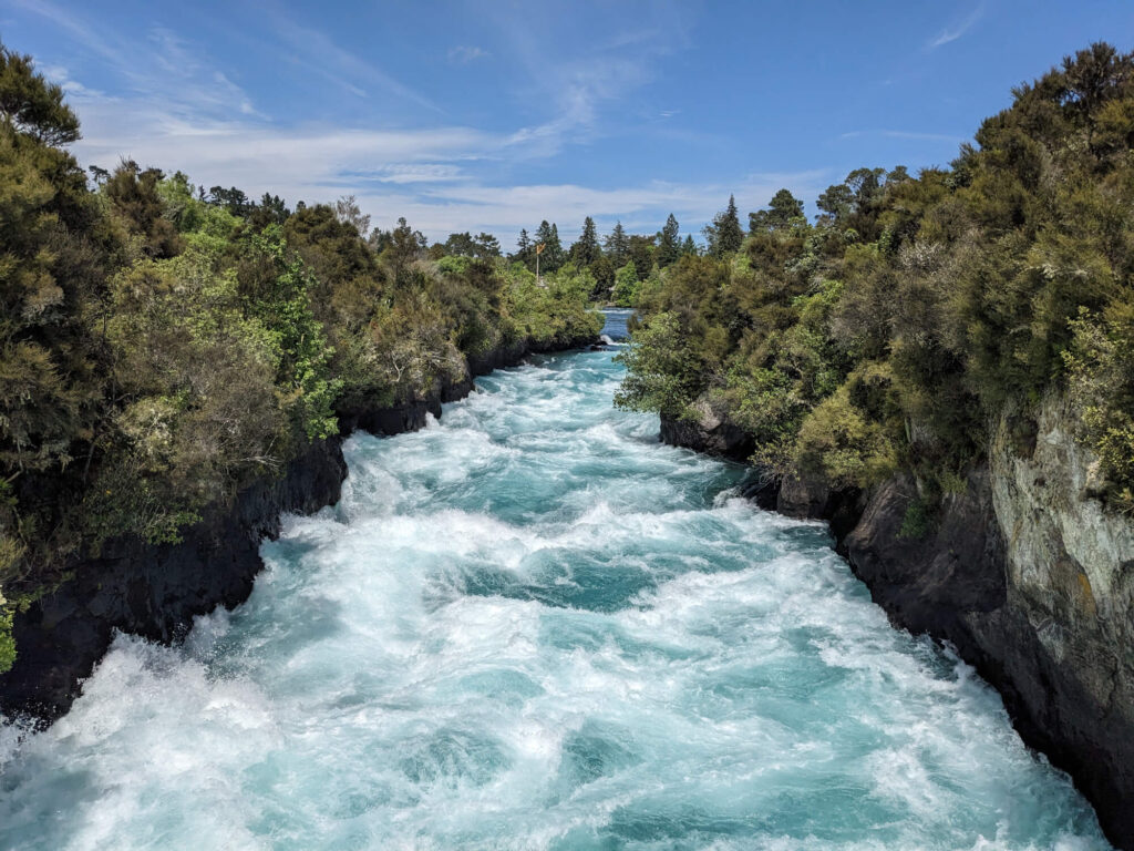 Huka Falls, New Zealand.