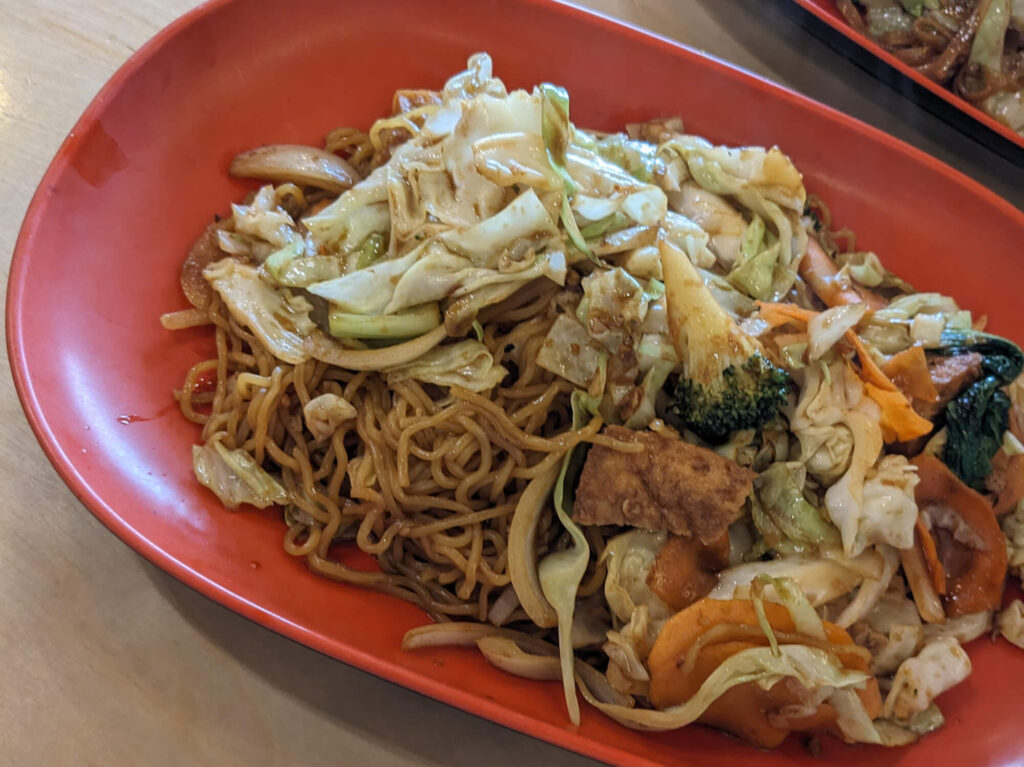 Vegan Vietnamese food at Saigon 60s in Rotorua, New Zealand.