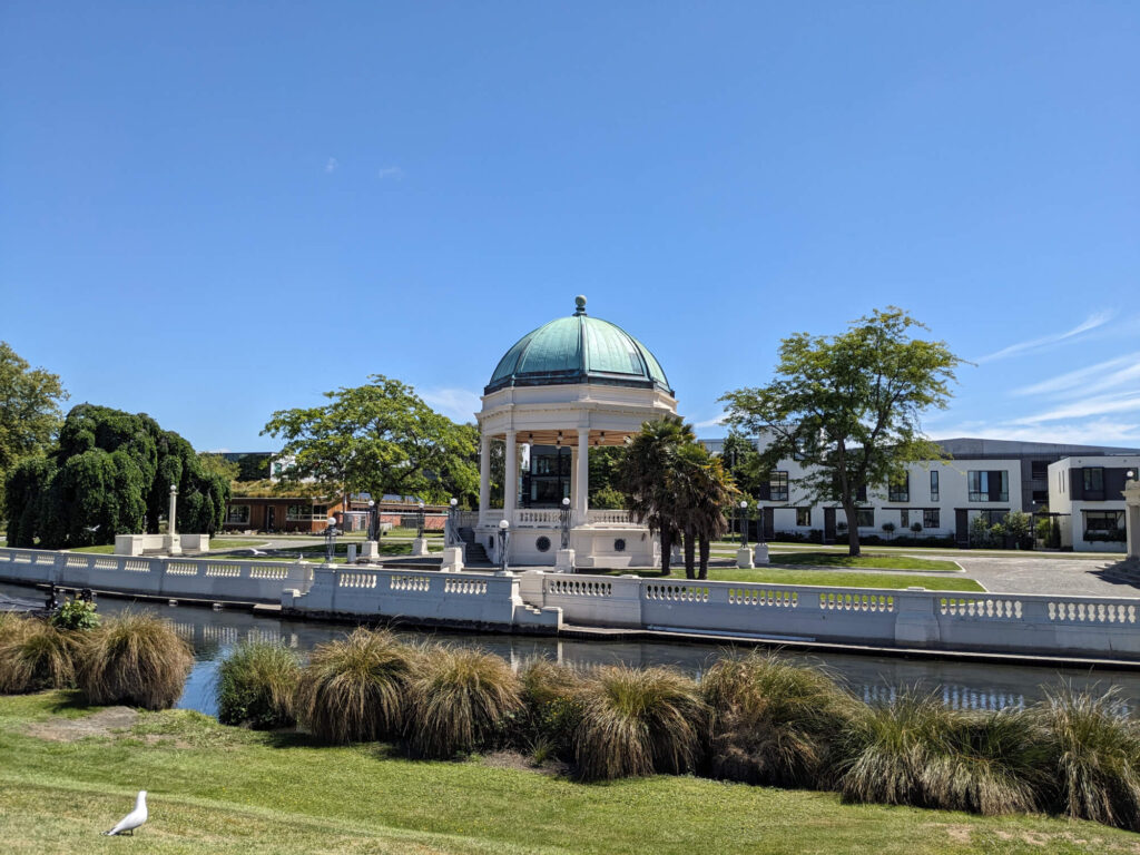 Victoria Gardens in Christchurch.