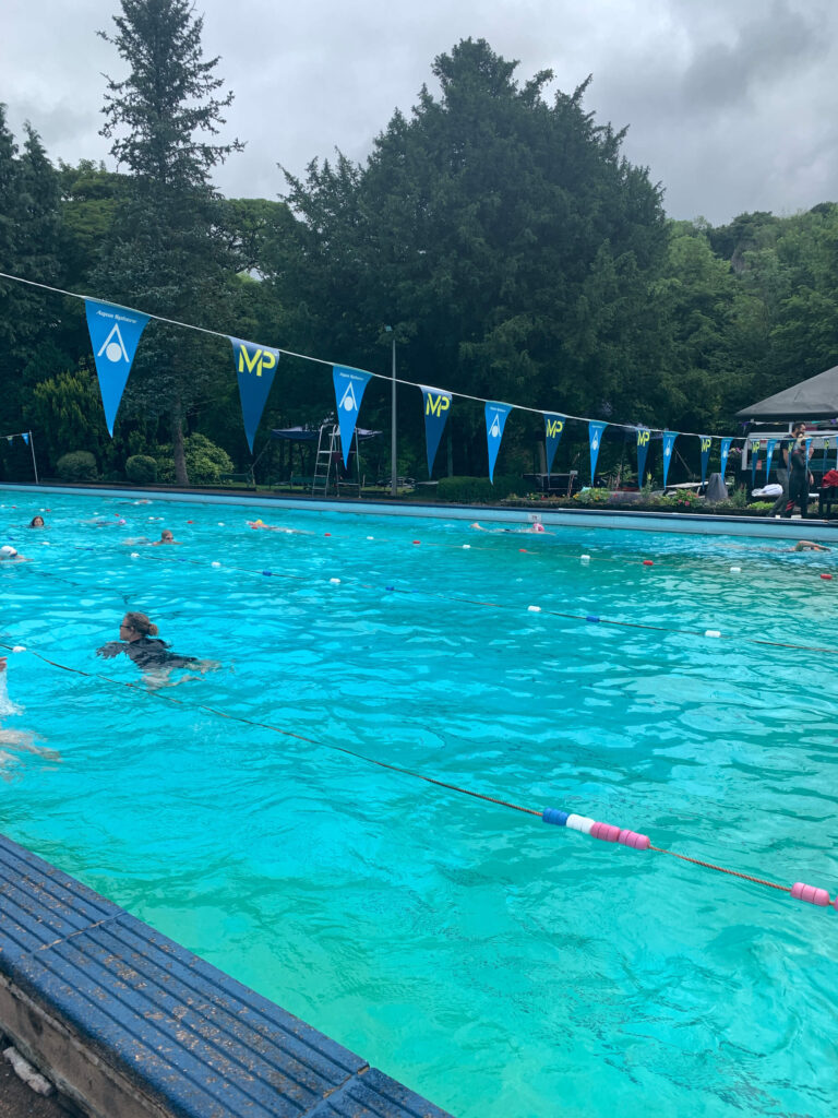 The lido at the New Bath Hotel.