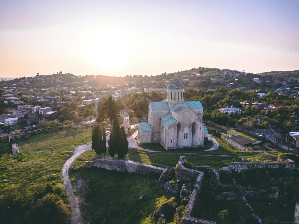 Bagrati Cathedral, Bagrati Street, Kutaisi in Georgia.