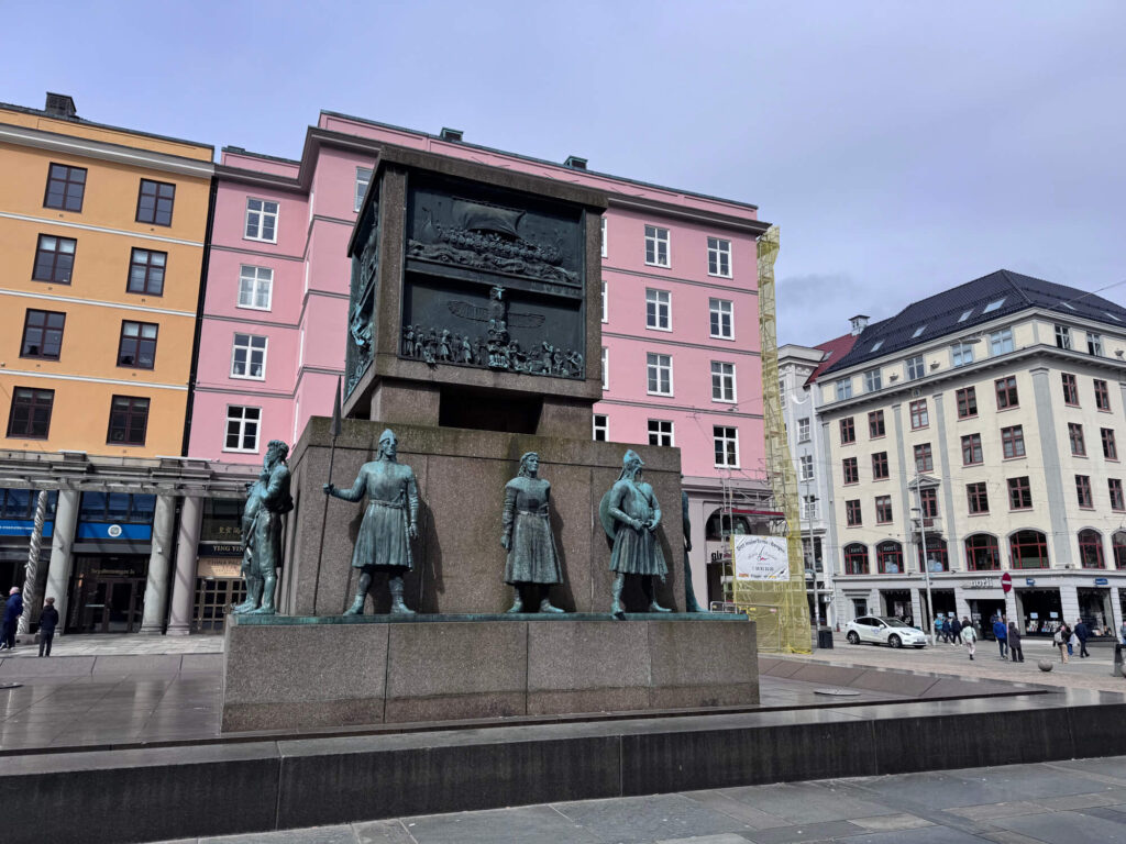 The Monument of Sailors in Bergen.