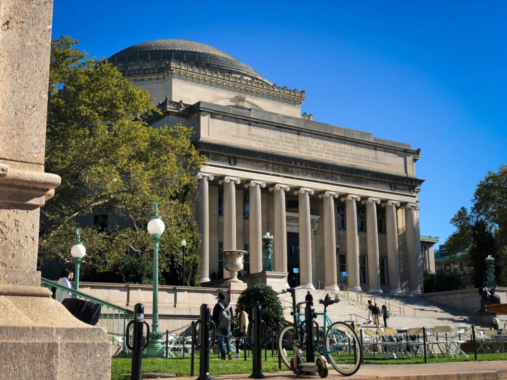 Columbia University, New York.