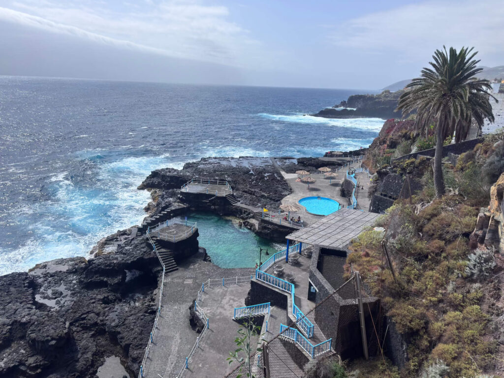 The Charco Azul pools in La Palma.